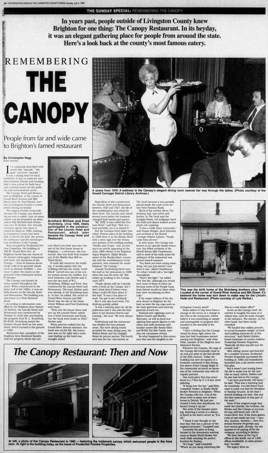 The Canopy - 1999 ARTICLE